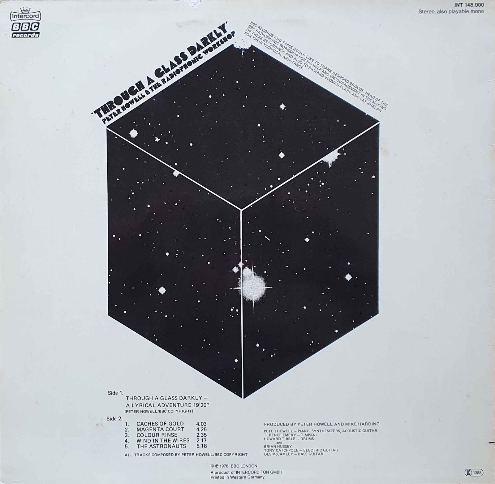 Back cover of INT 148.000